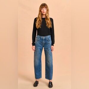 La Ligne The Marilyn Mid-Rise Barrel Jean 26